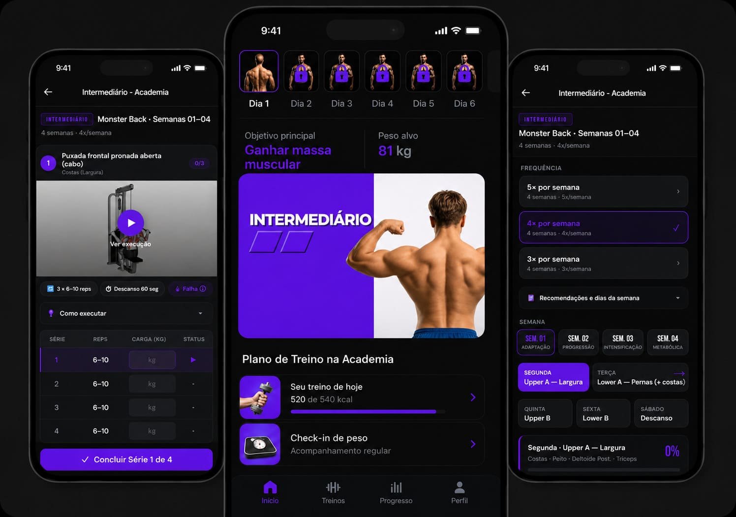 Monster Back — nível Intermediário no app