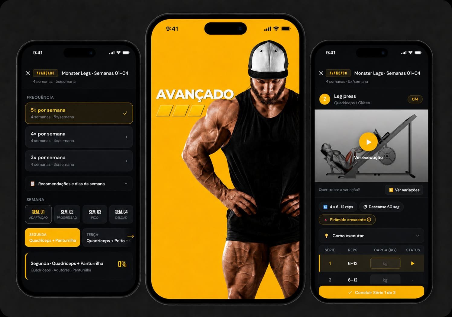 Monster Legs — nível Avançado no app