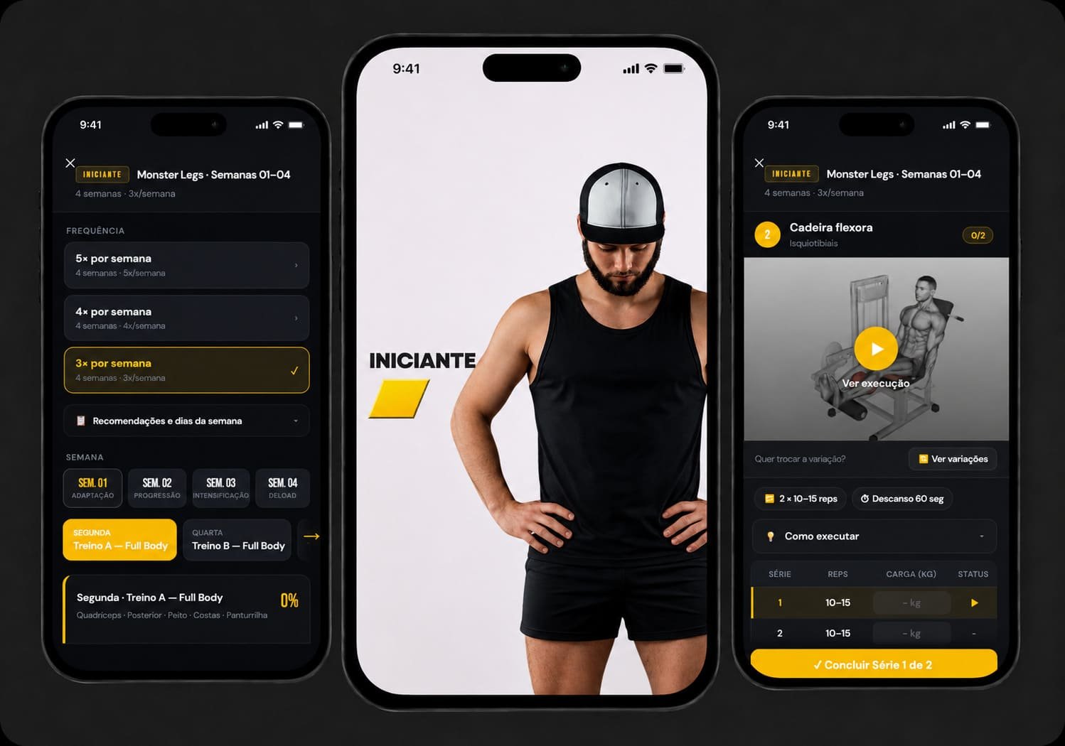 Monster Legs — nível Iniciante no app