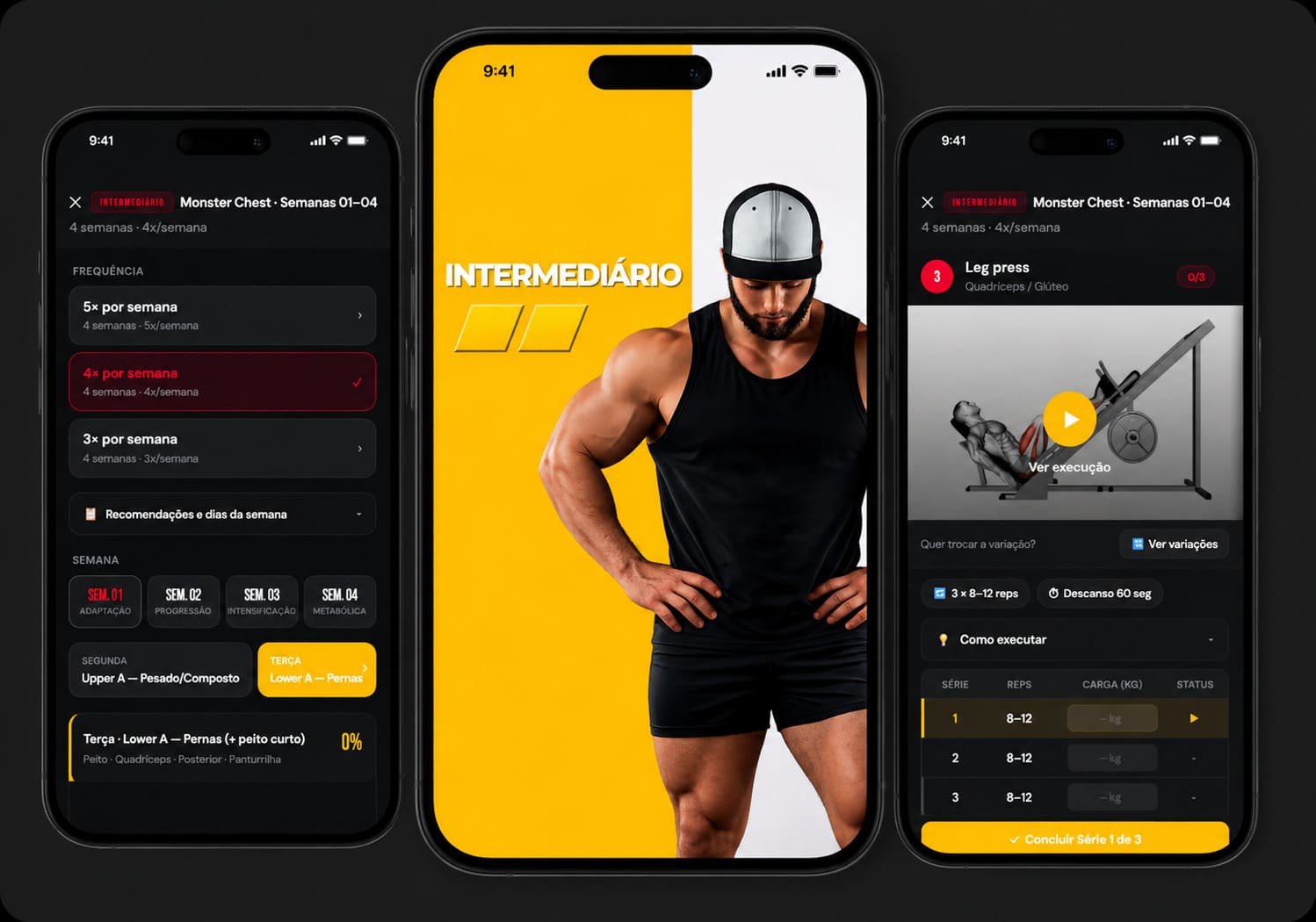 Monster Legs — nível Intermediário no app