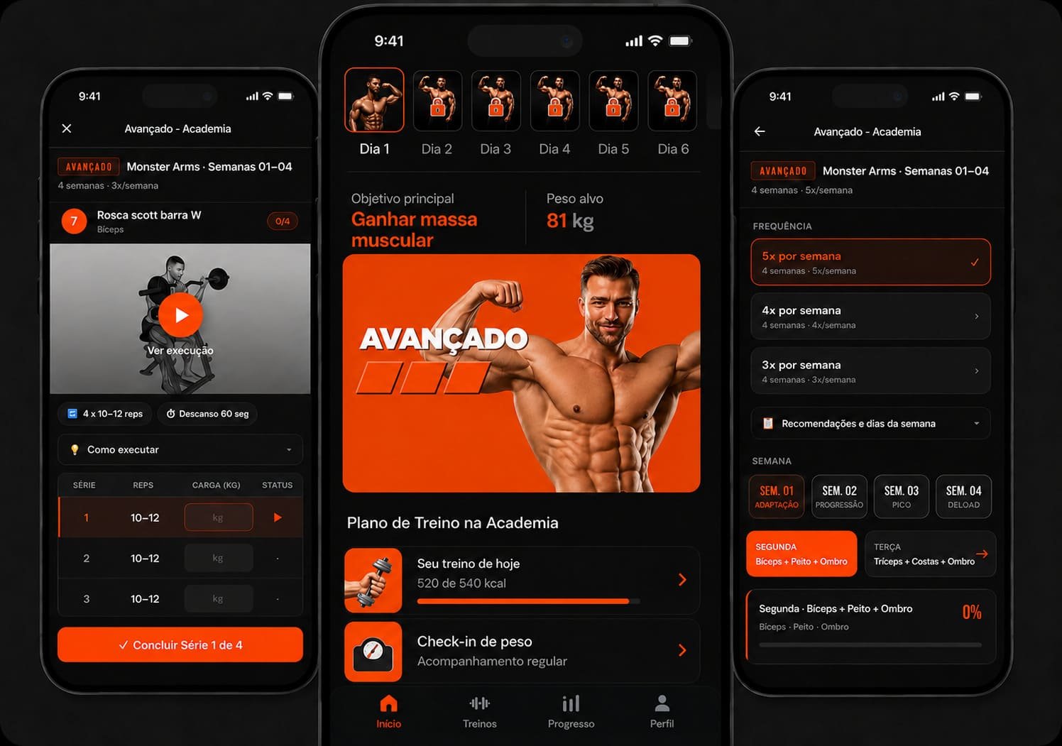 Monster Arms — nível Avançado no app