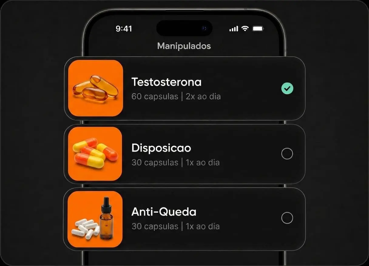 Suplementação e manipulados